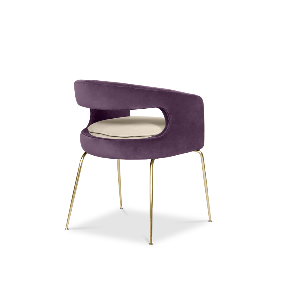 Chaise de salle à manger avec coussin — détail 6