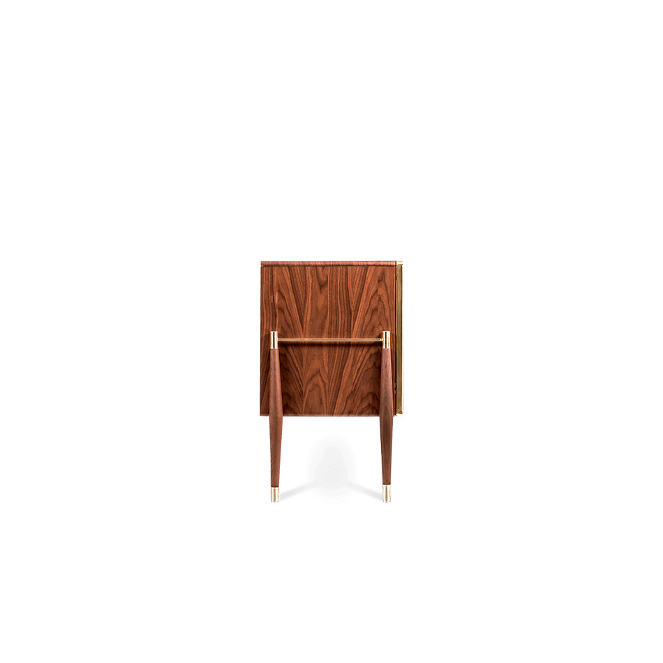 Buffet vintage en noyer massif — détail 6