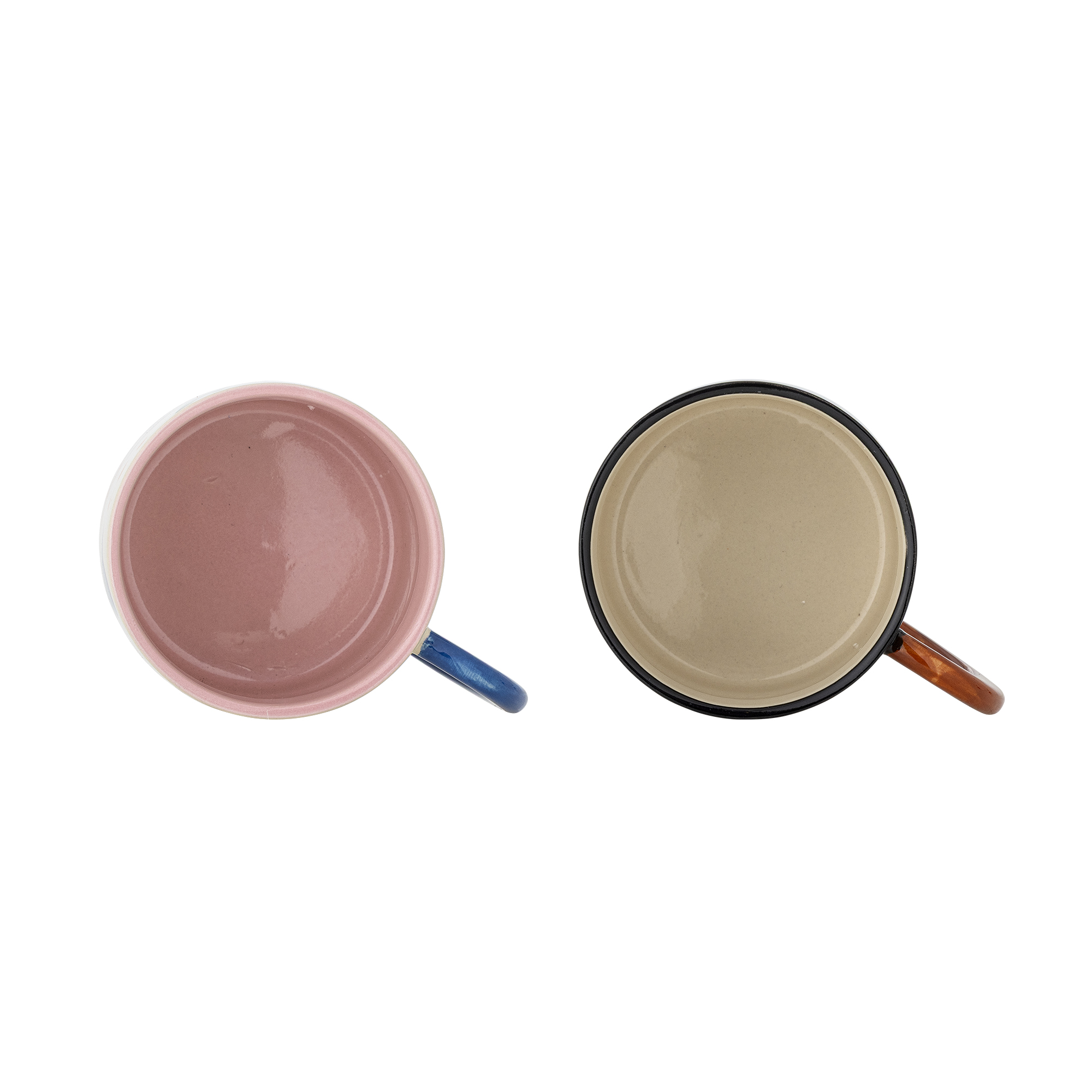 Lot de 2 tasses Maricala en grès - Coloris multicolore — détail 3