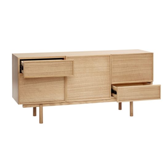 Buffet en bois naturel — détail 3
