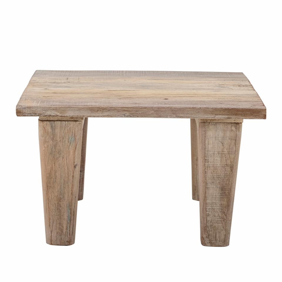 Table d'appoint en bois de récupération — détail 3