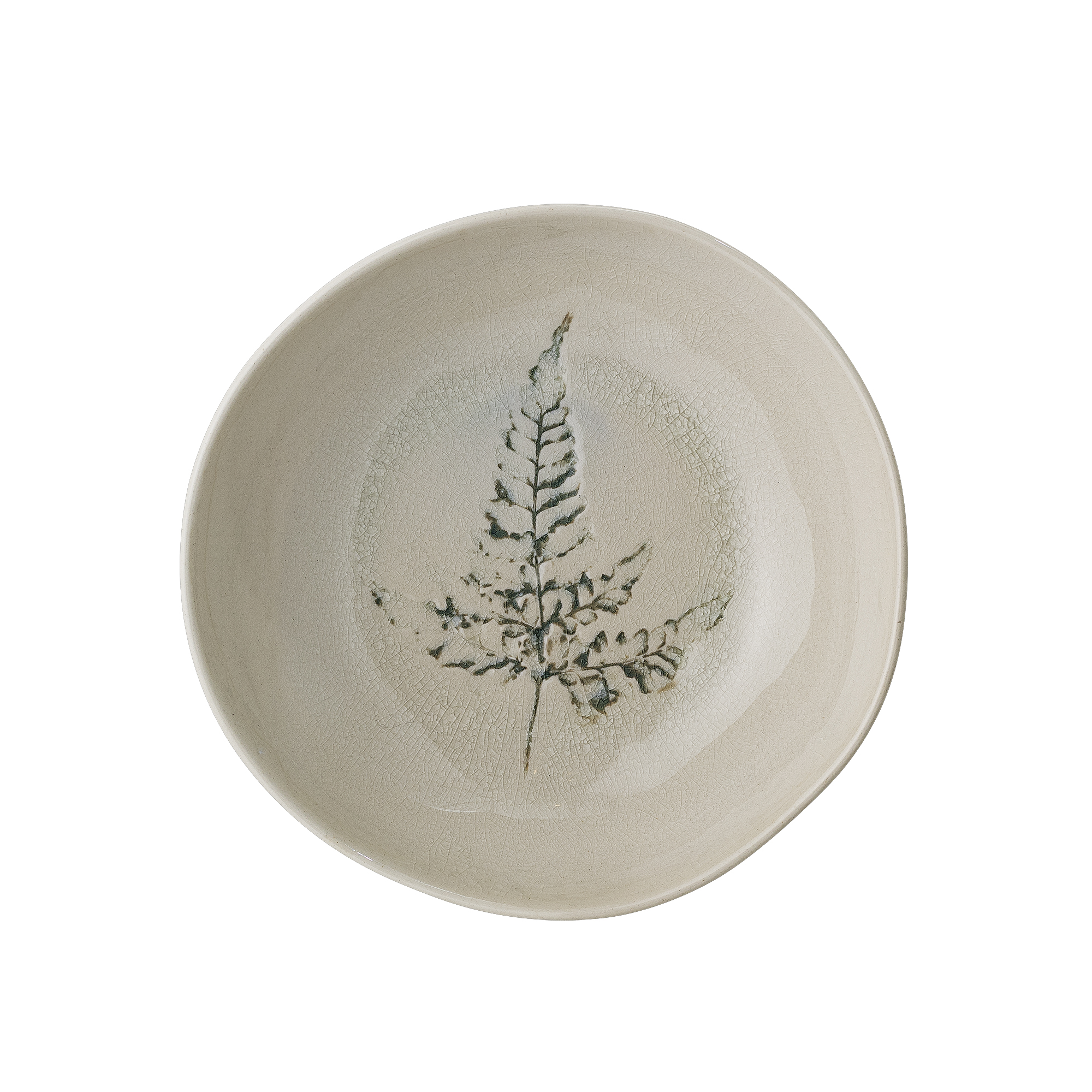 Assiette creuse Bea en grès - Coloris naturel — détail 3