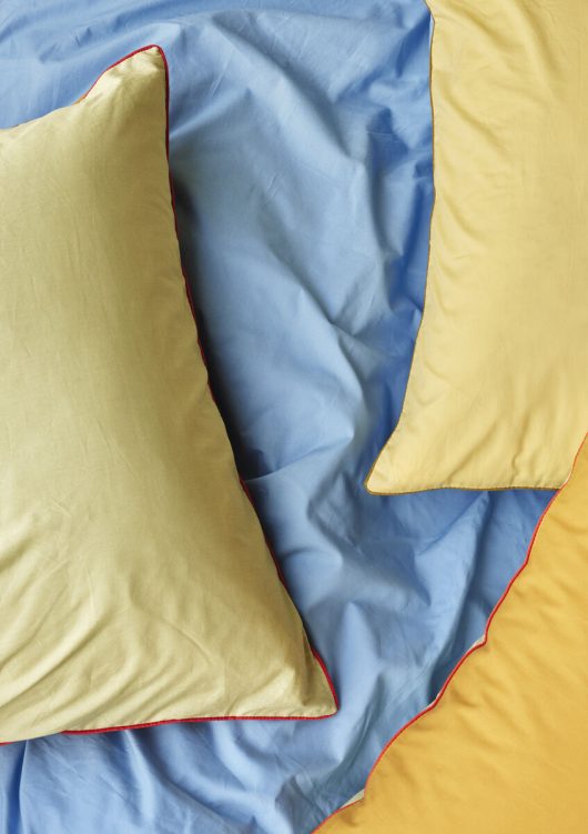 Linge de lit 80/200 Bleu/Jaune — détail 4