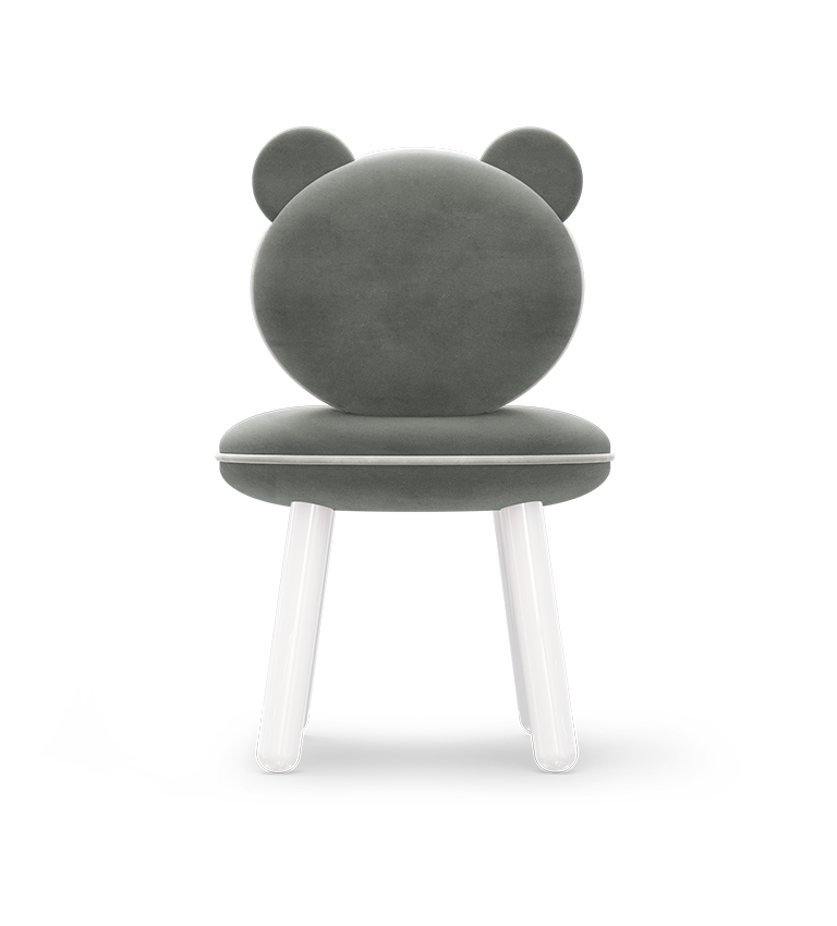 Chaise ourson gris — détail 4