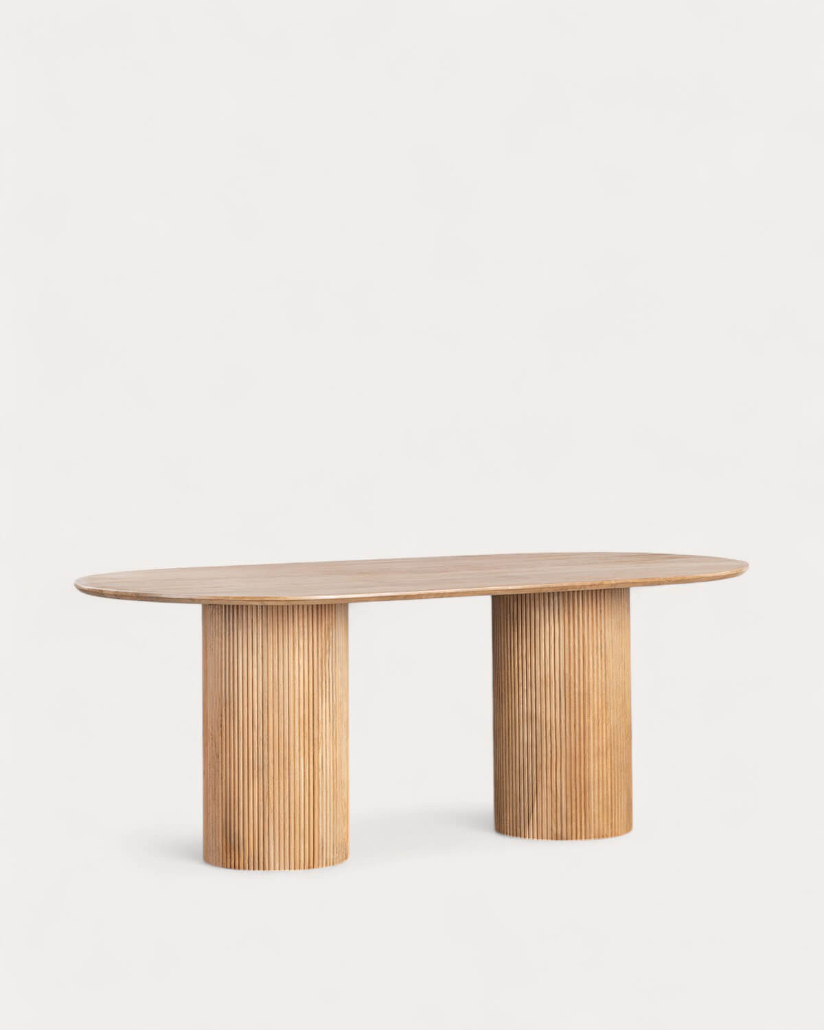 Table à manger Viena 200x100 cm en bois de manguier — détail 2