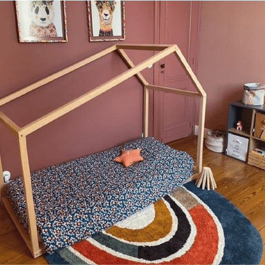 Lit “Grande cabane” enfant 90×190