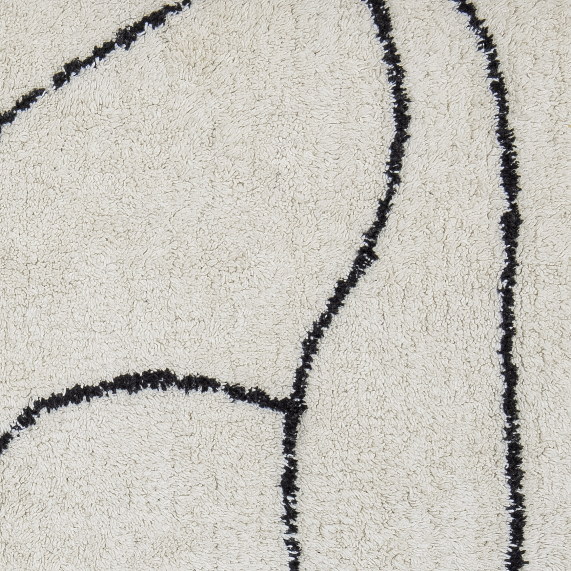 Tapis Viga en coton - Coloris blanc — détail 4