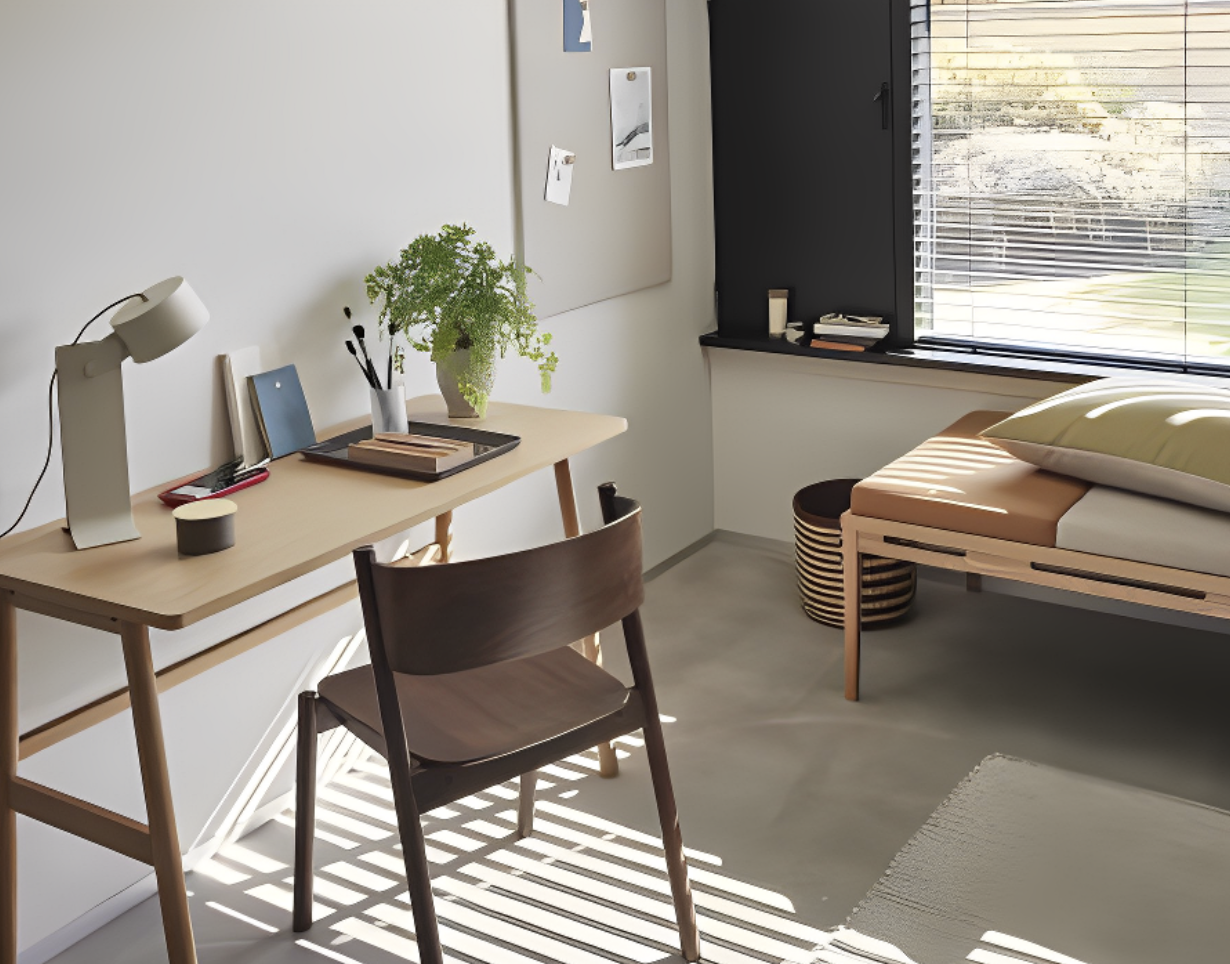 Bureau en chêne certifié FSC — détail 4