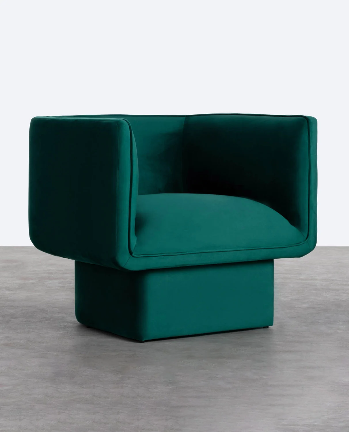 Fauteuil en velours