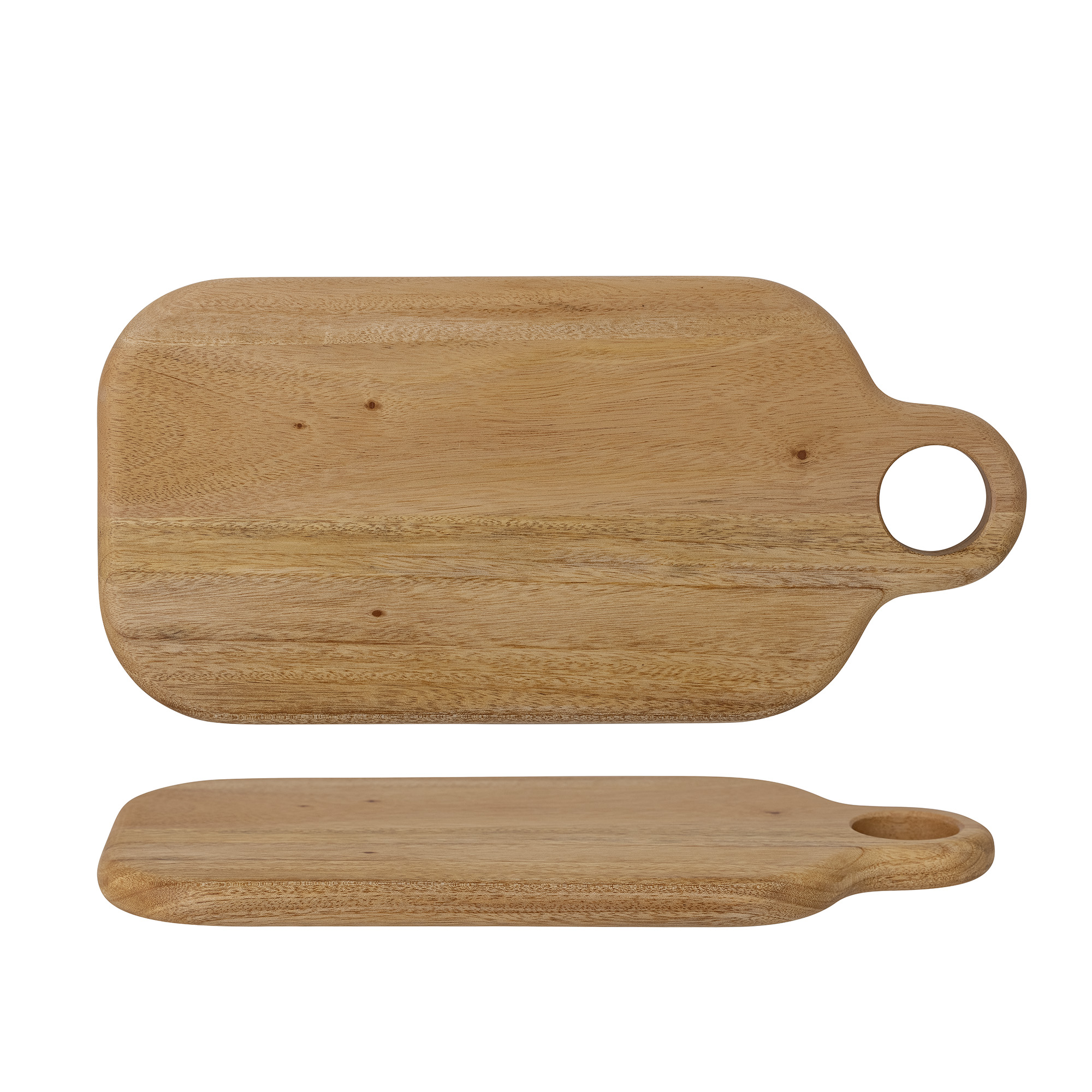 Planche à découpé en bois d'acajou rectangle — détail 5