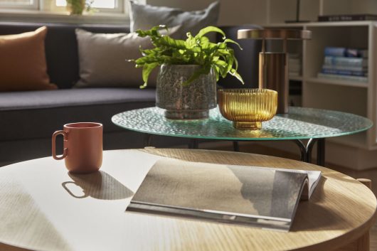 Set de 2 pots à fleurs bleu pétrole — détail 3