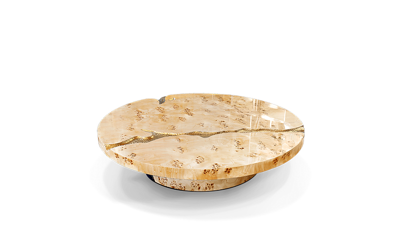 Table basse Empire Poplar Root – BRABBU