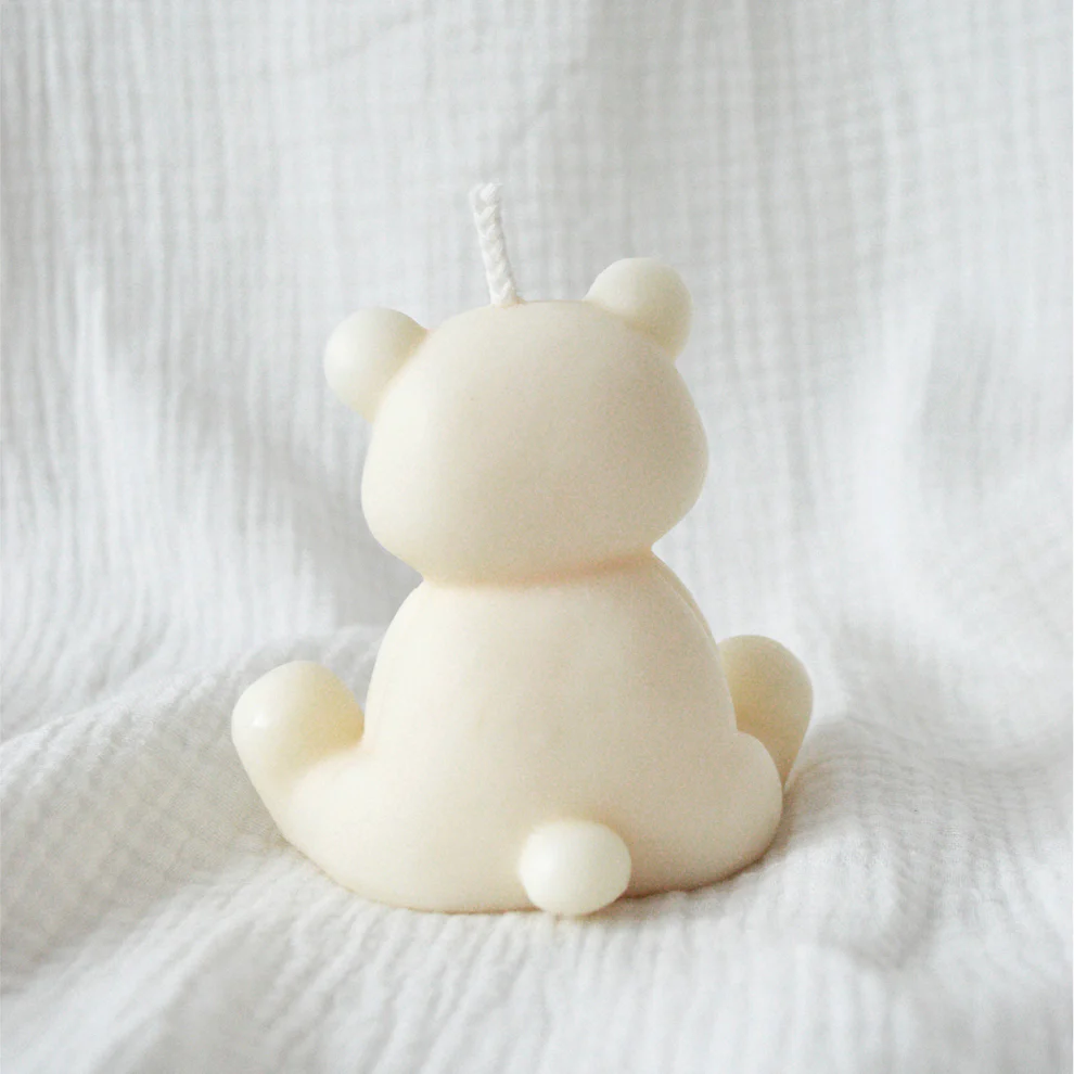 Bougie décorative nounours — détail 4