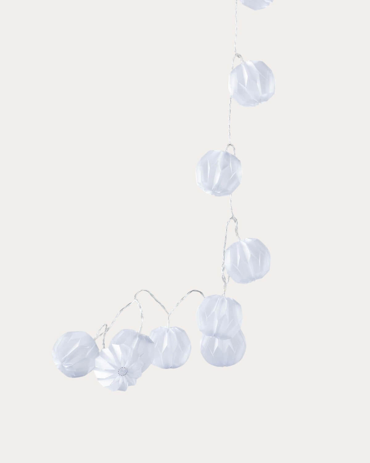Guirlande décorative LED en polyester Sandu