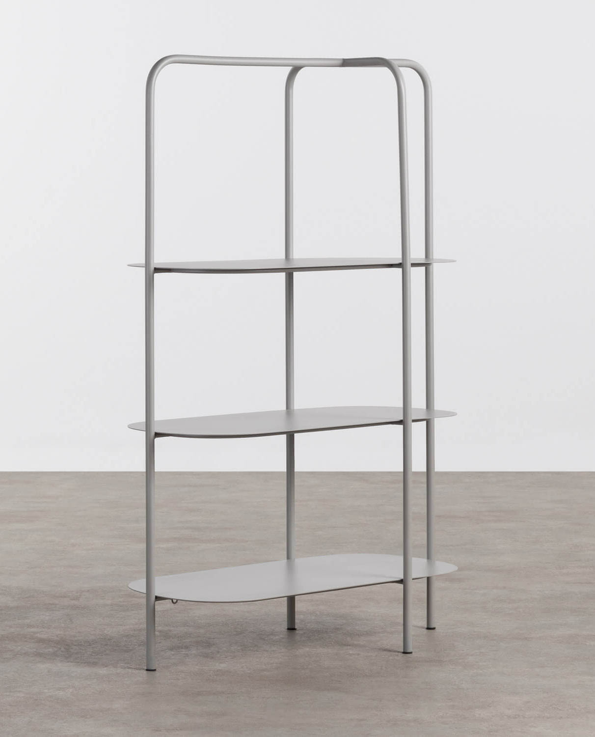 Étagère en acier gris clair — détail 3