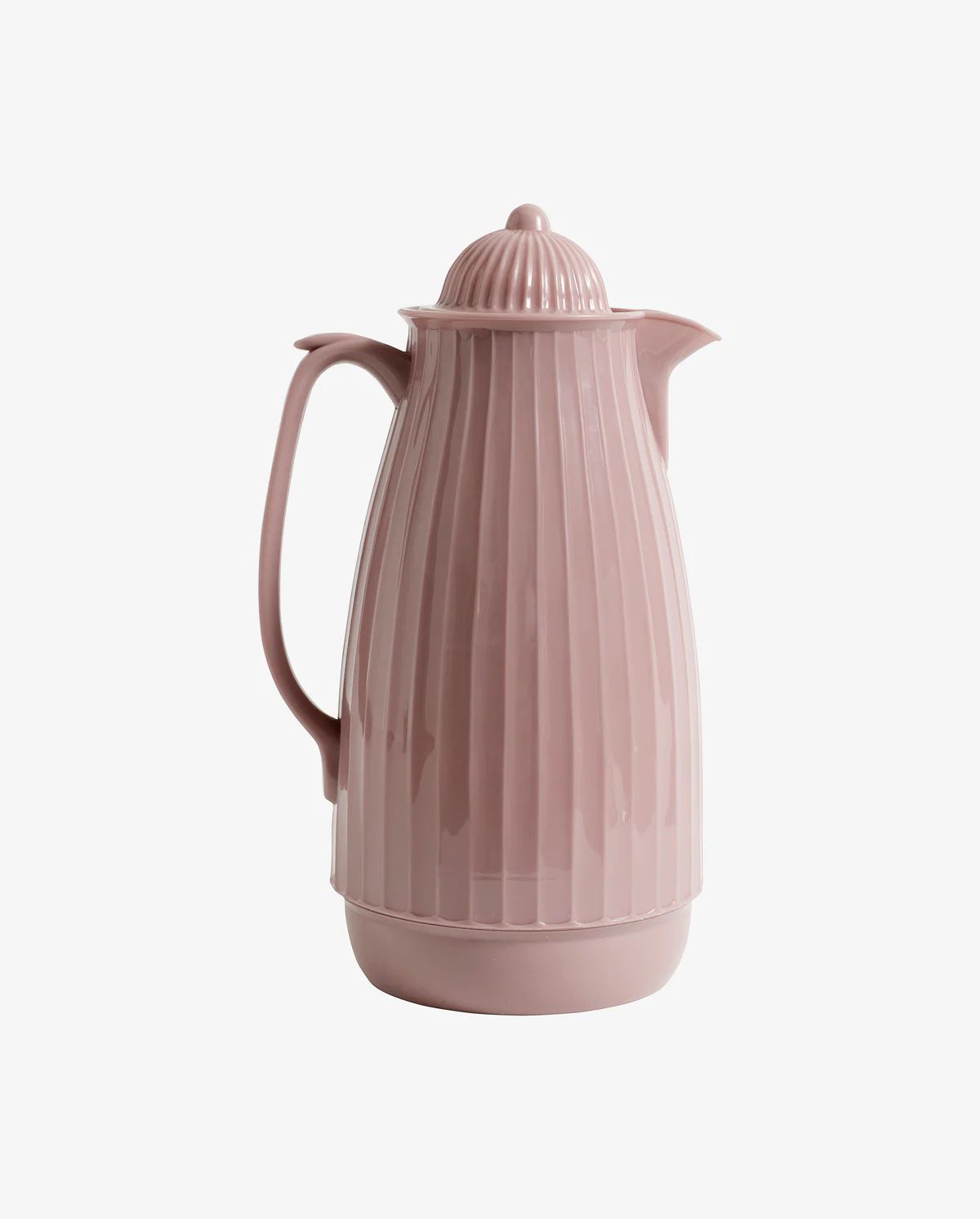 Théière thermos rose