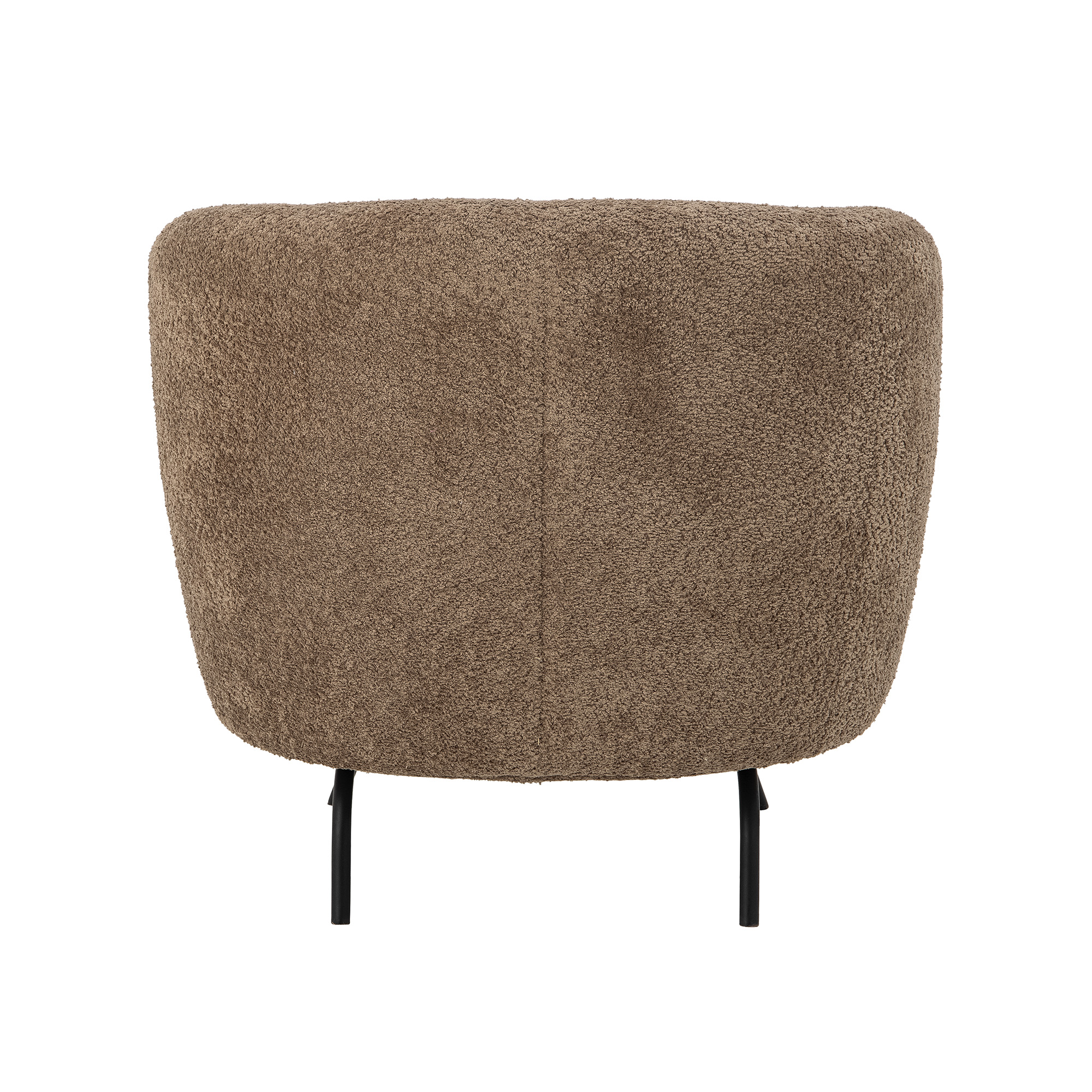 Fauteuil en polyester marron — détail 3