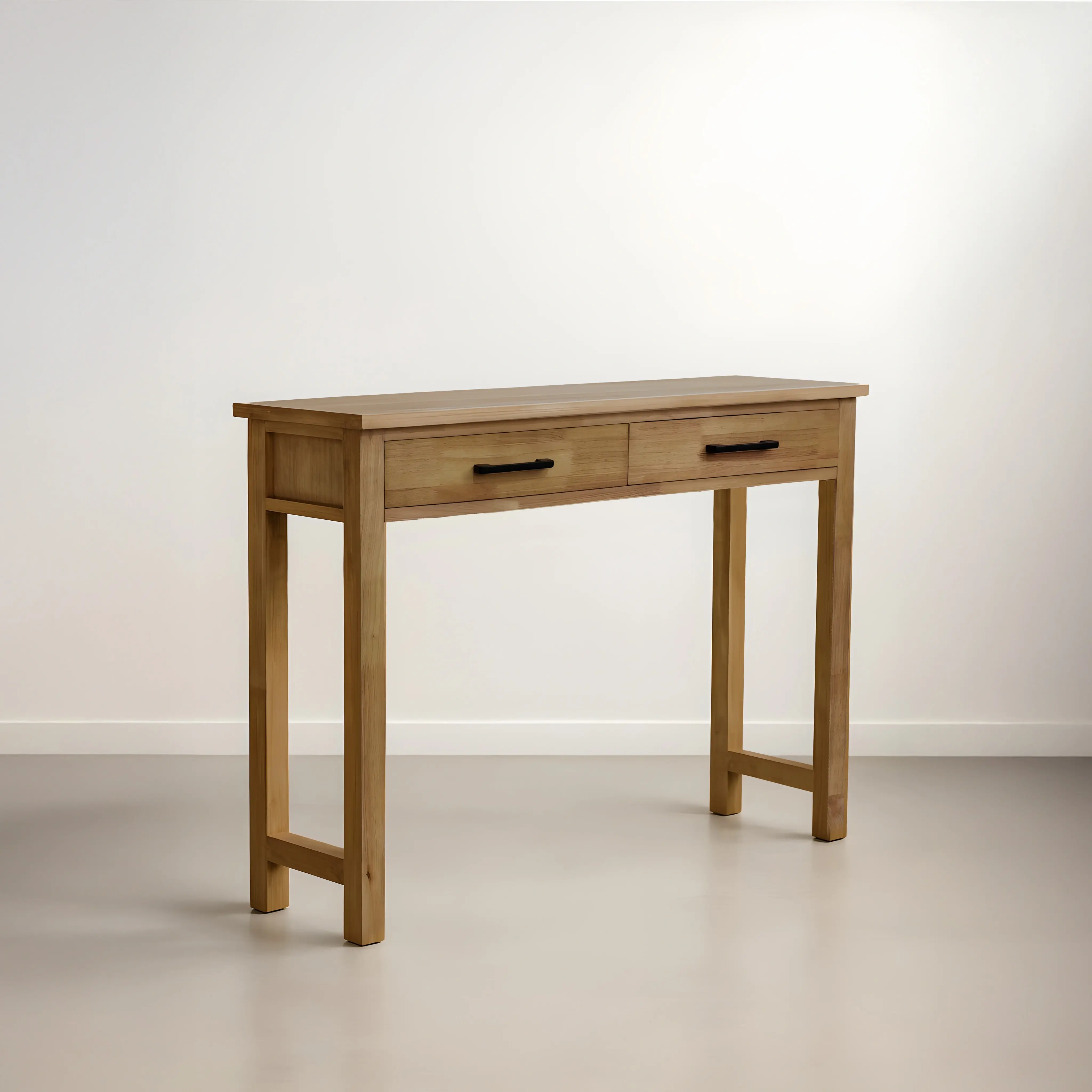 קונזולה עץ 2 מגירות - וינה