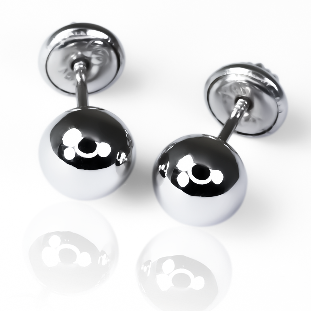 Esfera lisa #6 Oro blanco