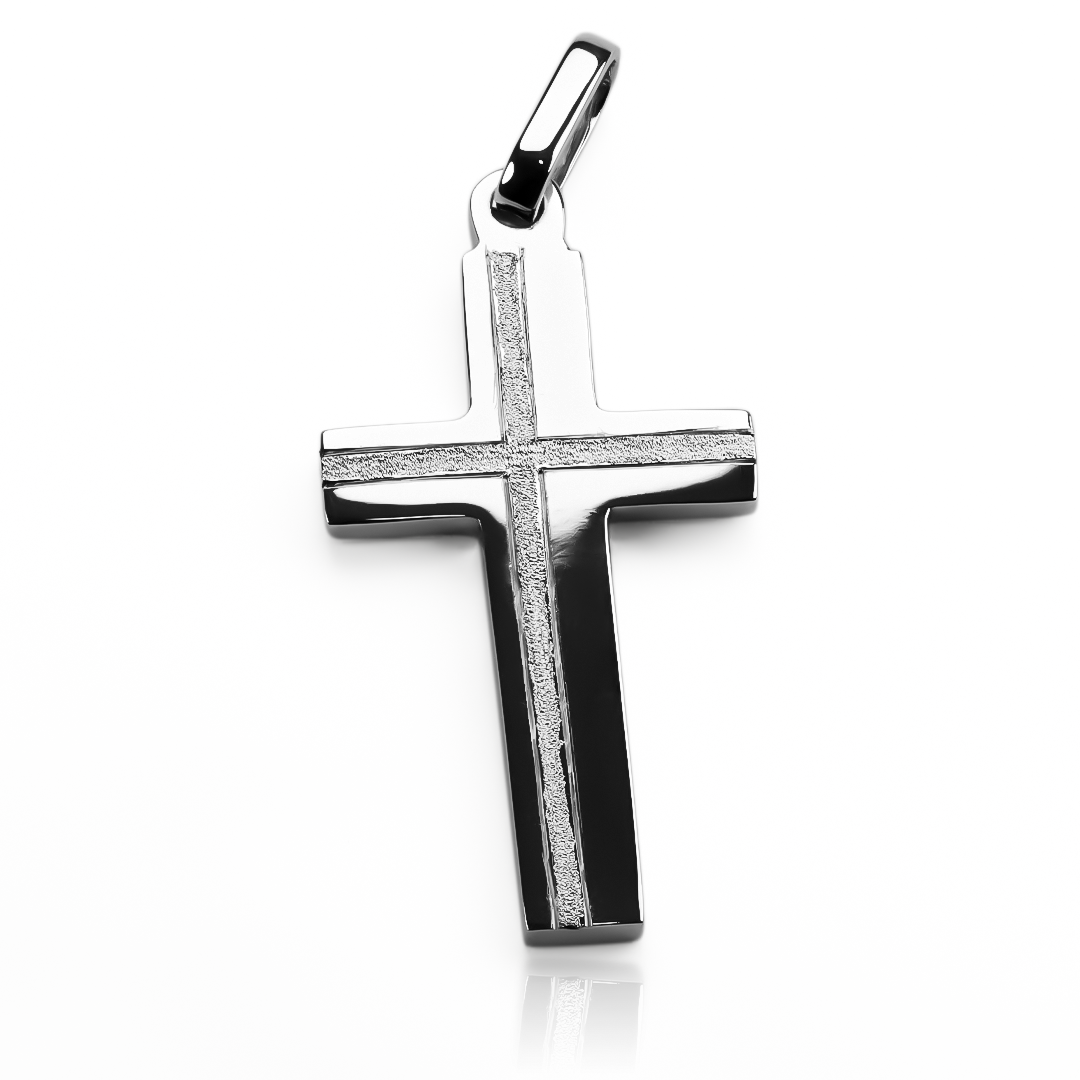 Cruz plana L facetada JC