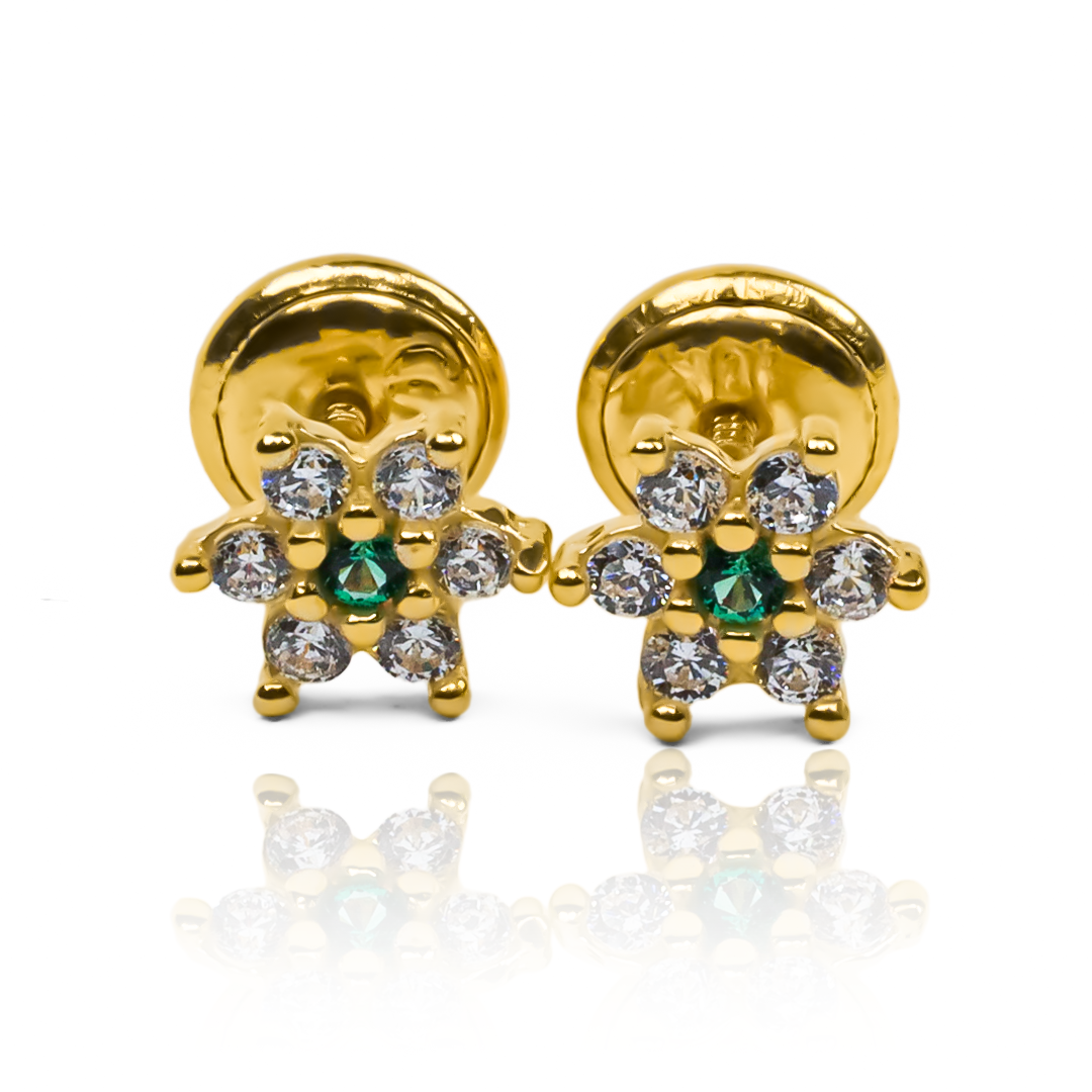 Flor cristal green JT SM