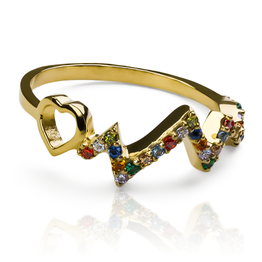 Multicolor heart beat