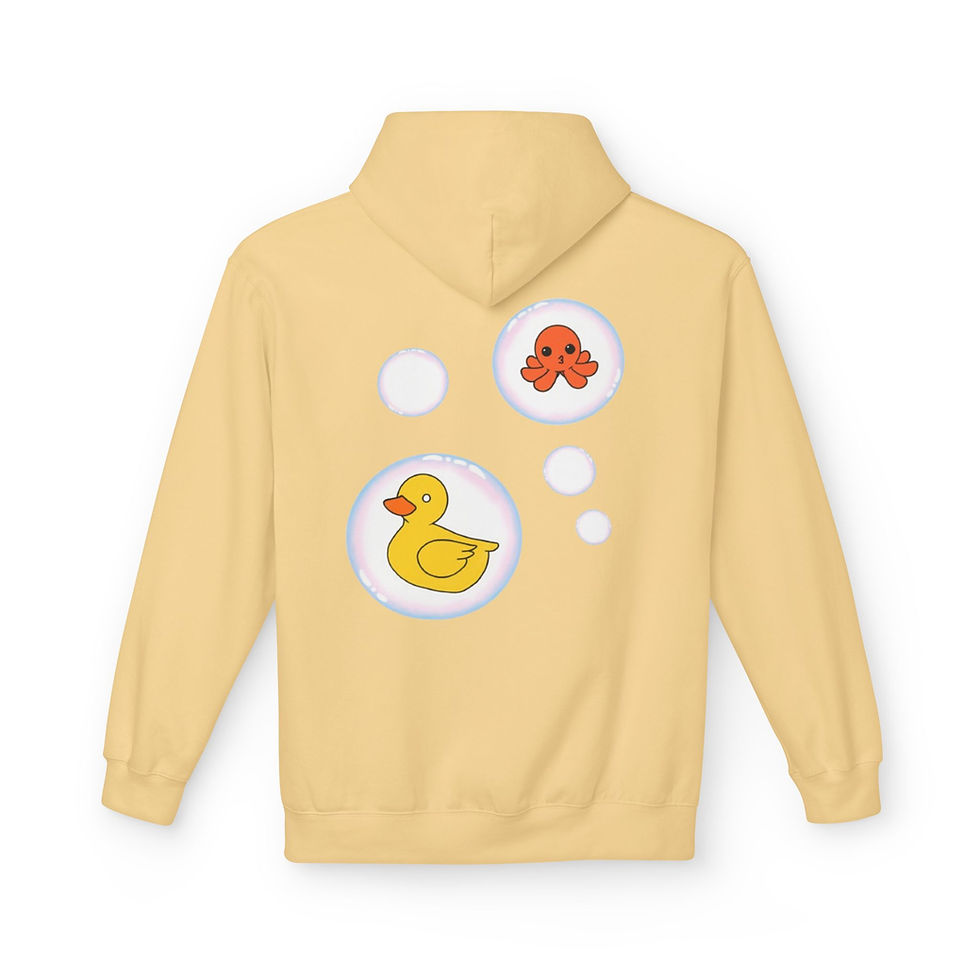 Thumbnail: Unisex Midweight Softstyle Bath Toys Hoodie