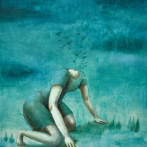Quelque soit le chemin - 92x73 cm - 2025 - ©Christine Lucchini