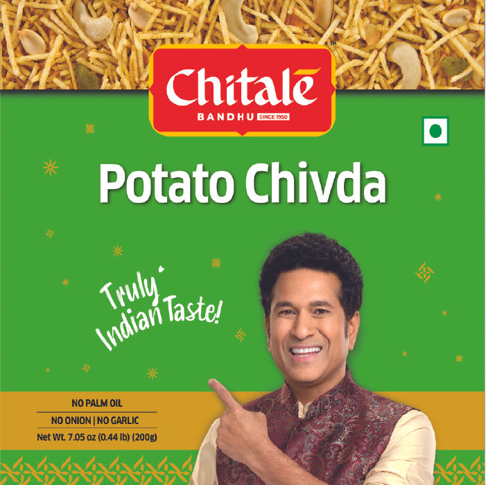 Potato Chivda 200g Front Image - Chitale Bandhu UK