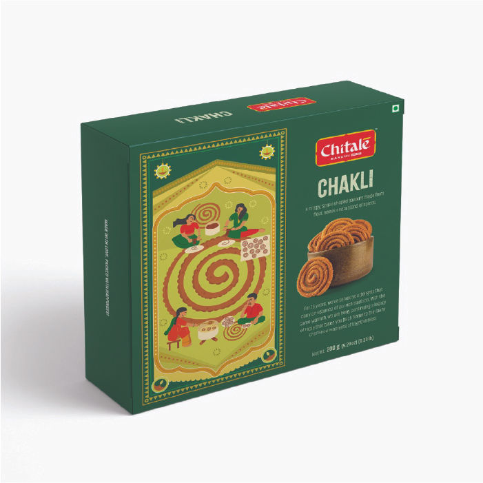 Thumbnail: Side view of Chitale Bandhu Chakli packaging