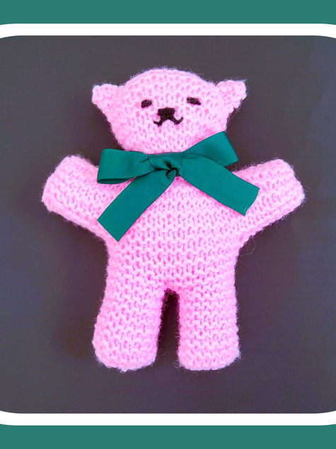 Easy Little Knitted Ted