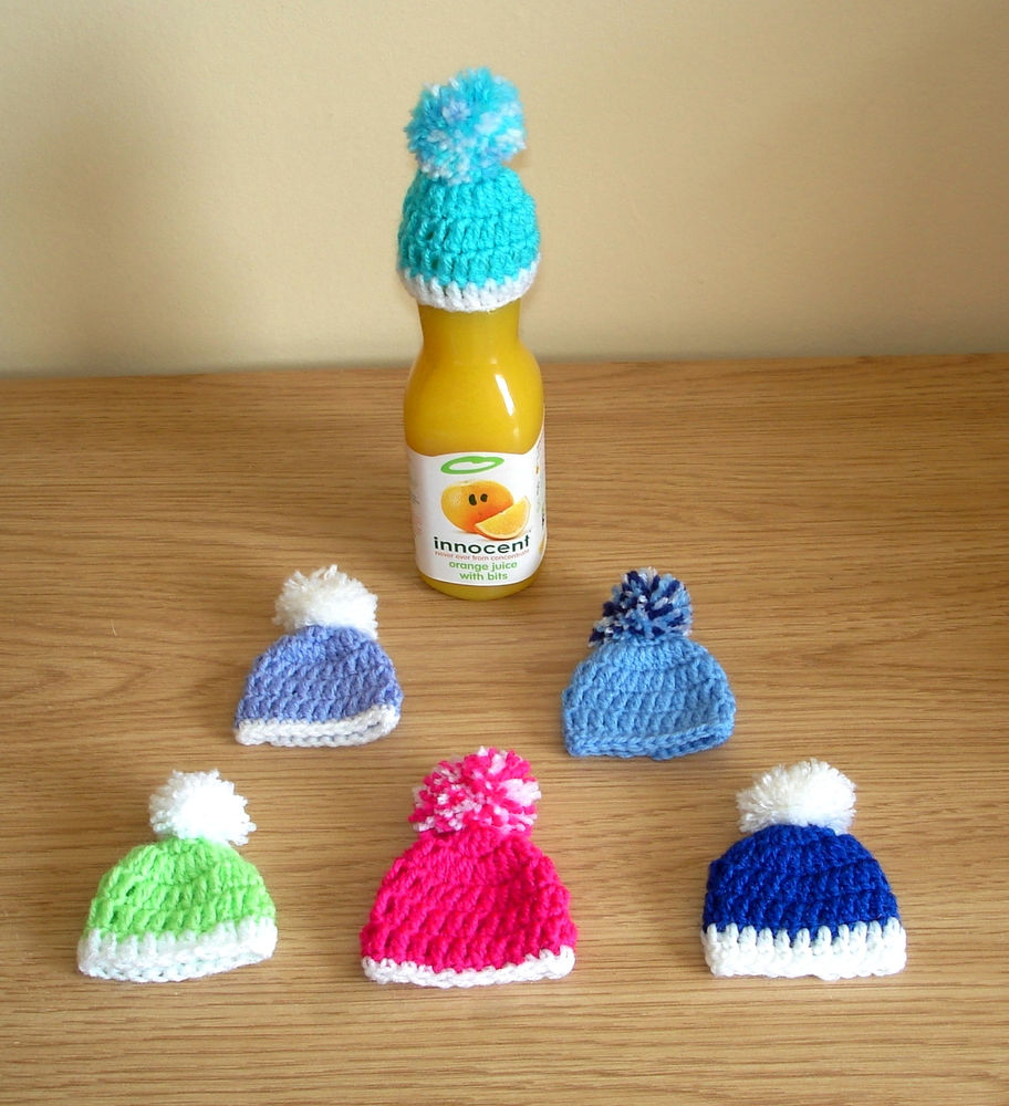 The Big Knit Age UK / Innocent Smoothie Hats Crochet Hats