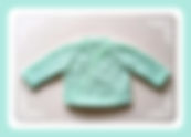 Crossover Baby Cardigan