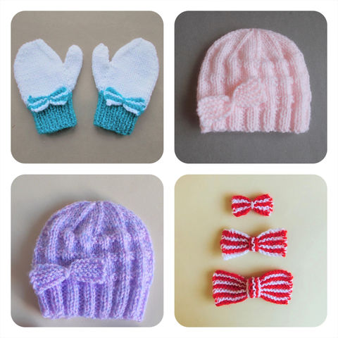 Knitted Bows