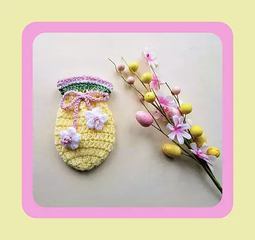 Easter Mini Egg Pouch Bag