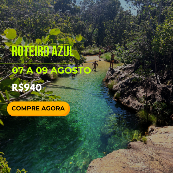 Roteiro azul, 07 a 09 de Agosto.