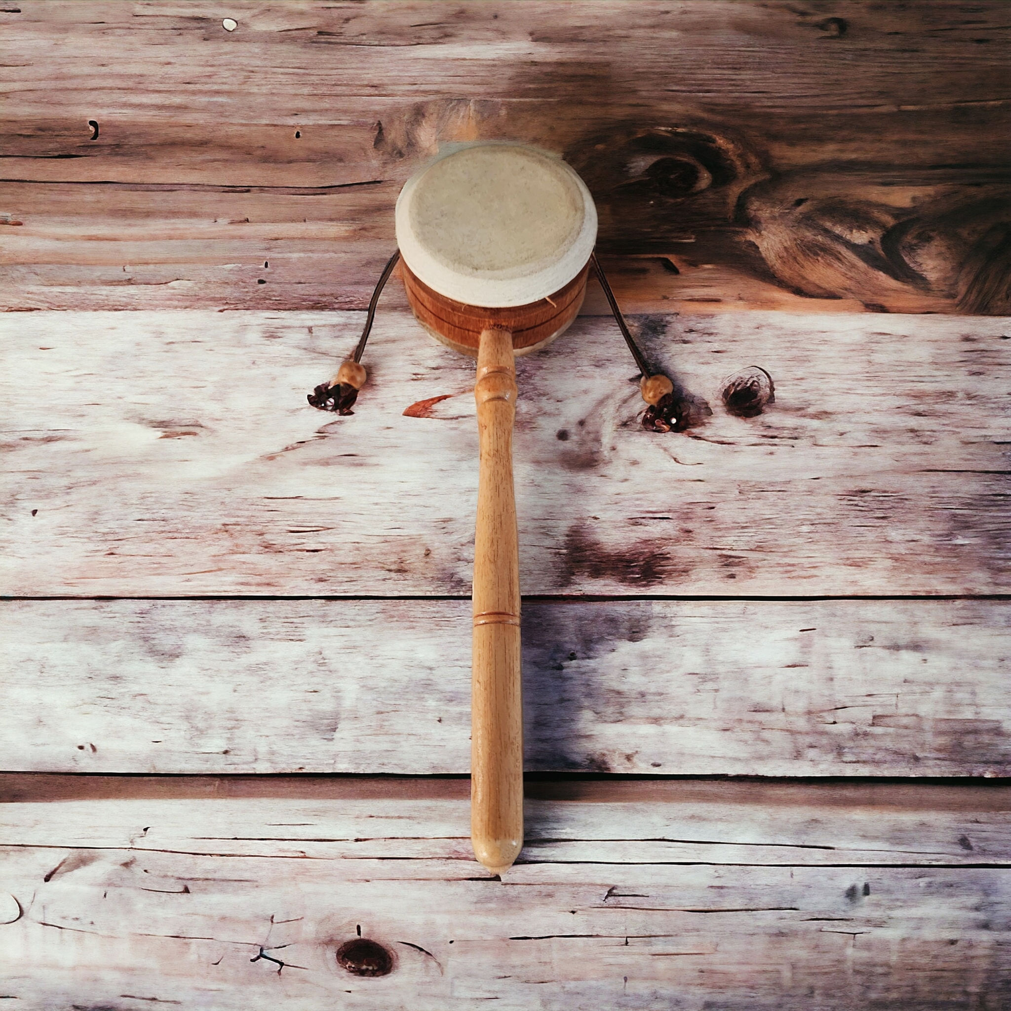 Miniature Indian dafli drum