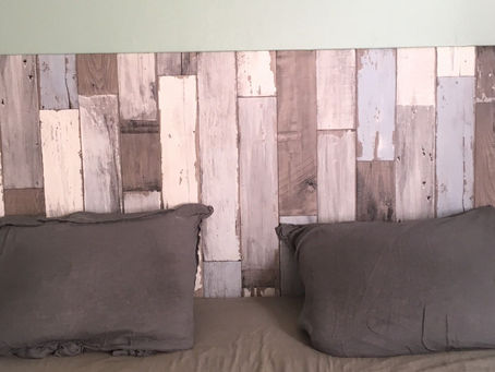 DIY : une tête de lit pour moins de 50 euros