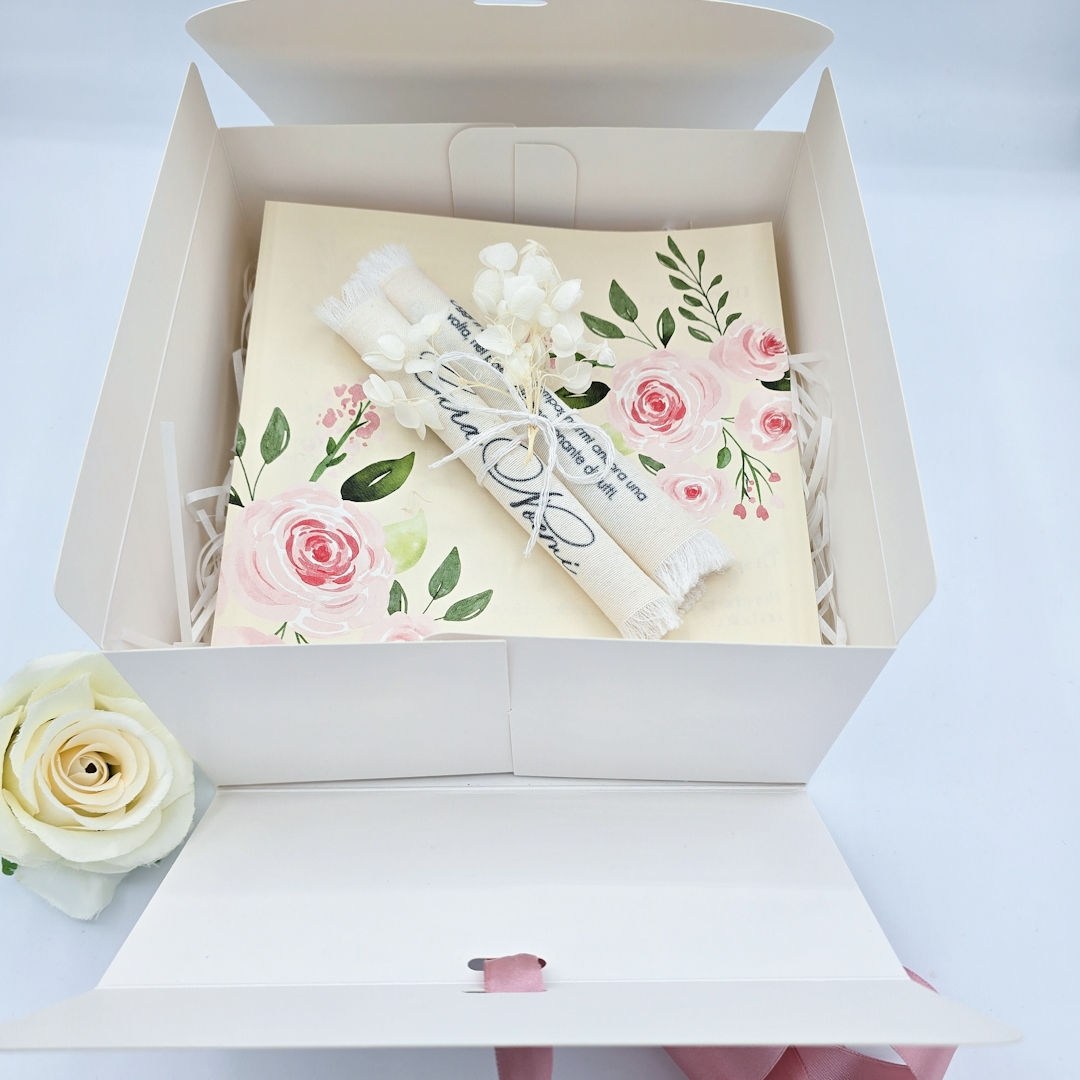 Beauty box con pergamena