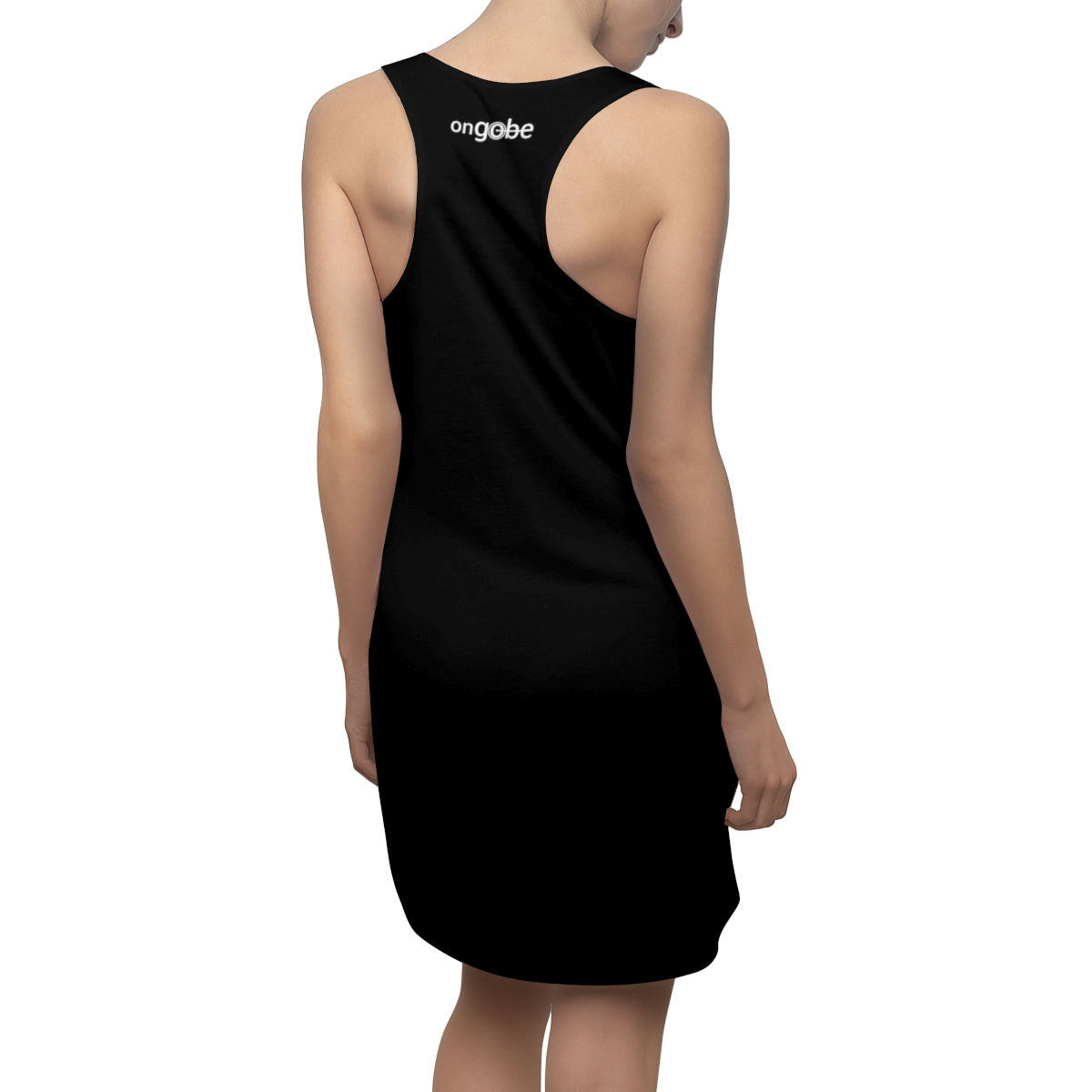 Ongobe Women's Cut & Sew Racerback Dress (AOP)