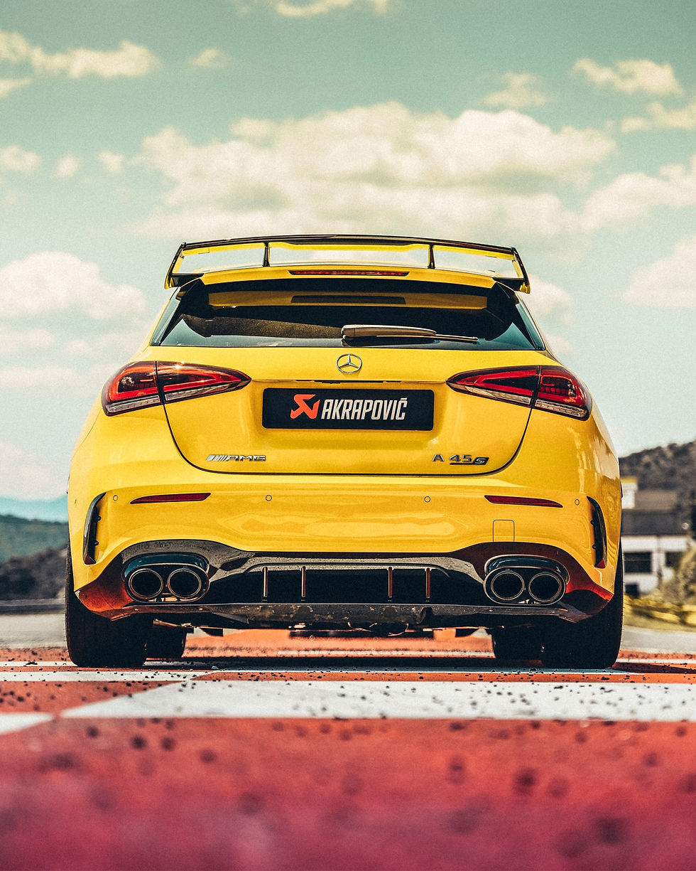 uitlaat akrapovic AMG A45-S