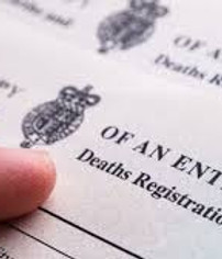 certified translation of French death certificate