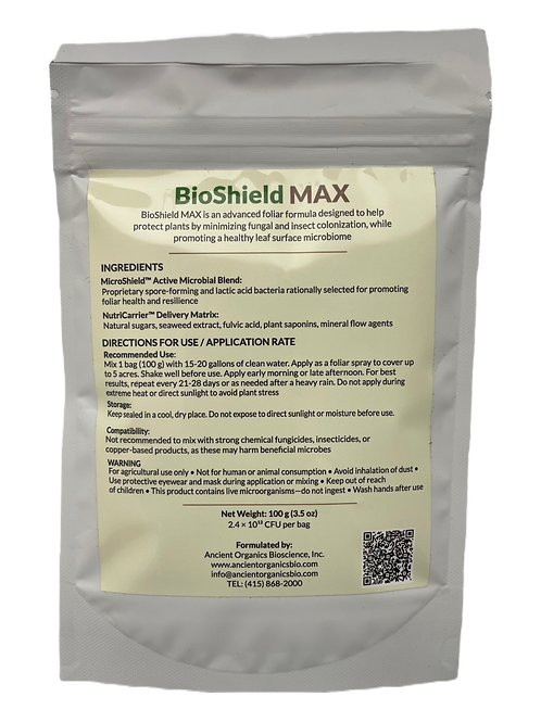 Bioshield Wax BioShield™ MAX Foliar Probiotic | SoilThrive Hawai‘i