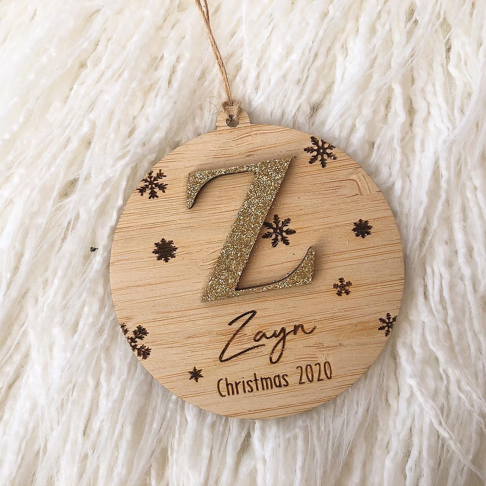 Thumbnail: Glitter Christmas bauble