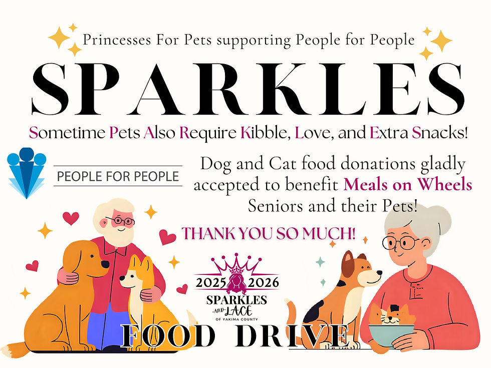 SPARKLES FOOD DRIVE (1)