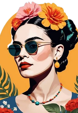 Frida_Kahlo_Floral_Pop_Art_Portrait_No_14_Digital_by_Dmitry_O___Saatchi_Art-removebg-previ