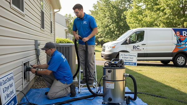 Commercial air duct cleaning in germantown md RC Duct cleaning