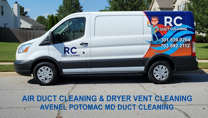 air duct cleaning & Dryer vent cleaning Avenel Potomac MD RC Duct Cleaning