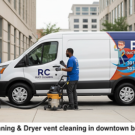 air duct cleaning & Dryer vent cleaning Downtown Bethesda in Bethesda MD RC Duct Cleaning 
