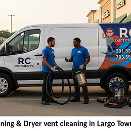 air duct cleaning & Dryer vent cleaning Largo Town Center in PG County MD RC Duct Cleaning 